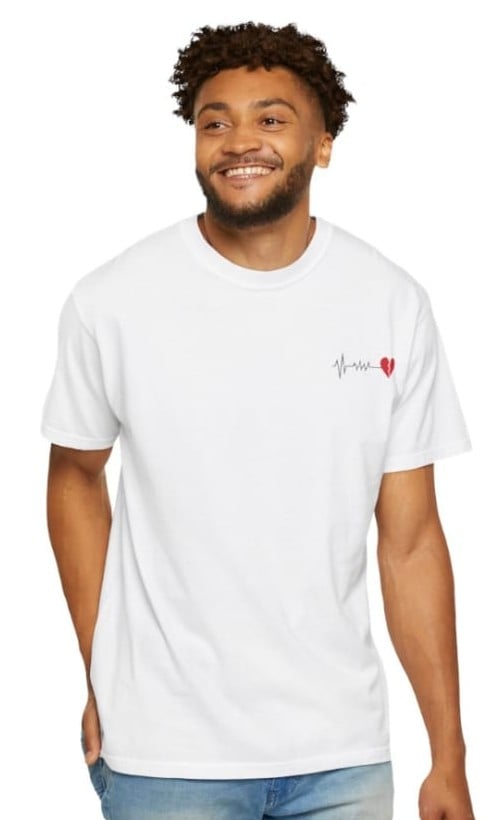 Image of Broken Heart Tee (Lamentations 3:25)