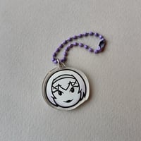 Image 1 of Acrylic Charm "Rose"