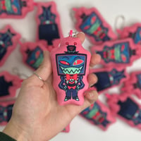 Image 1 of Copy of Copy of Plush Keychain "Alastor"