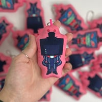 Image 2 of Copy of Copy of Plush Keychain "Alastor"