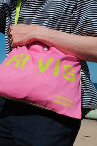 Image 2 of Hi Vis Musette Canvas Bag