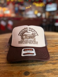 Chocolate Brown & Tan Trucker Hat