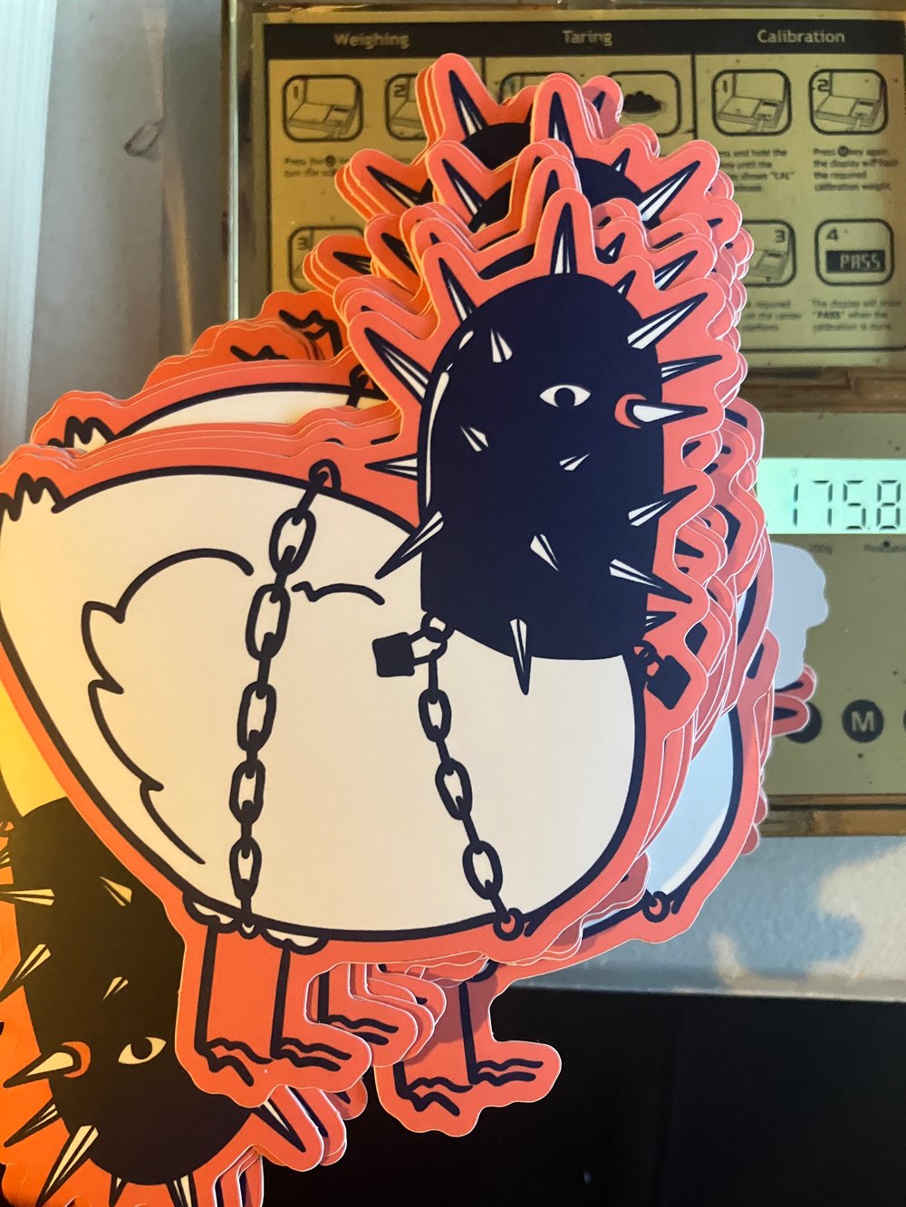 Image of Chicken Cage sticker