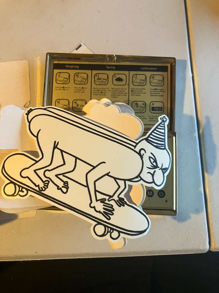 Image of Mr Having A Bad Time sticker