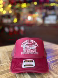 Maroon & White Trucker Hat