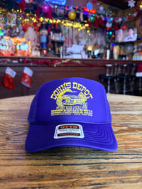 Indigo Purple & Gold Trucker Hat