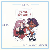 Utena & Anthy Sticker