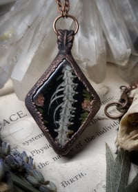 Image 5 of Snake Spine and Floral Pendant