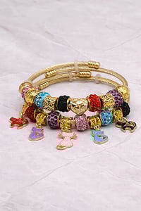 Image 5 of 2pc Kitty Couture Snake Charm Bracelet Stack