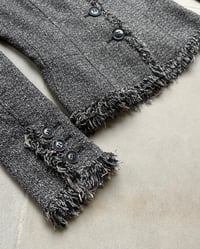 Image 4 of TWEED FRINGED JACKET