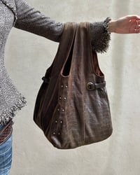 Image 3 of BROWN SLOUCHY BAG