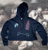 Image 1 of Medieval Cropped Hoodie-Medium 1