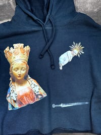 Image 4 of Medieval Cropped Hoodie-XS- 1