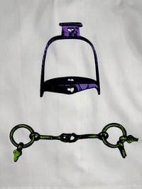 Image 3 of Medieval Dickies Cropped Button Down- XL 2