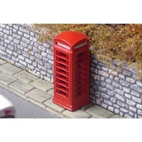 Image 1 of Gaugemaster OO Gauge Pre-Built Telephone Box