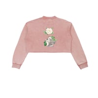 Image 1 of Pink Dream - Cropped Pullover
