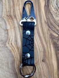 Spiderweb Key Ring