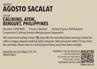 Image 3 of CALIKING — SINGLE ORIGIN COFFEE from Caliking, Benguet (200g)