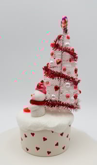 Image 6 of Valentine's Day Sweet Snowmen with Tree Decor
