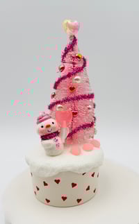 Image 10 of Valentine's Day Sweet Snowmen with Tree Decor