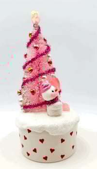 Image 11 of Valentine's Day Sweet Snowmen with Tree Decor