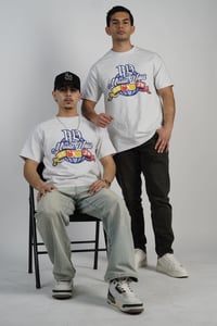 Image 1 of TMB Missile World Tee – Ash Grey