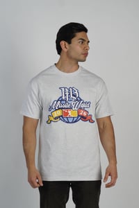 Image 3 of TMB Missile World Tee – Ash Grey