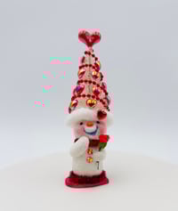 Image 7 of Whimsical Valentine Tree Hat Snowmen