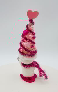 Image 6 of Whimsical Valentine Tree Hat Snowmen