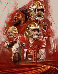 49ers Hype Poster