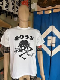 Image 4 of Original T-shirt  "the Scull × 卍" 