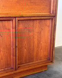 Image 16 of Pair of Walnut Nightstands by John Keal for Brown Saltman