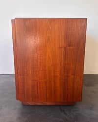 Image 20 of Pair of Walnut Nightstands by John Keal for Brown Saltman