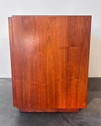 Image 21 of Pair of Walnut Nightstands by John Keal for Brown Saltman