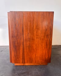 Image 24 of Pair of Walnut Nightstands by John Keal for Brown Saltman