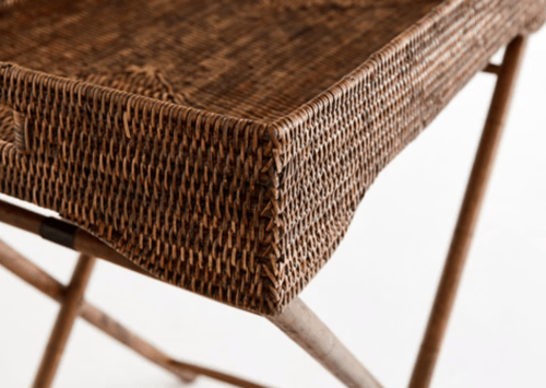 Image of Butler's Tray Table Antique Brown