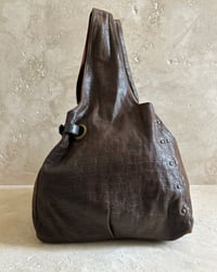 Image 1 of BROWN SLOUCHY BAG