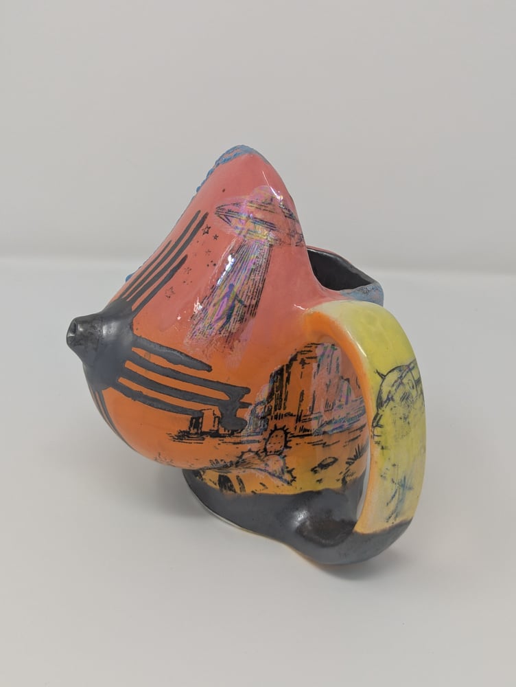 Image of Desert Scene Zia Jug Mug