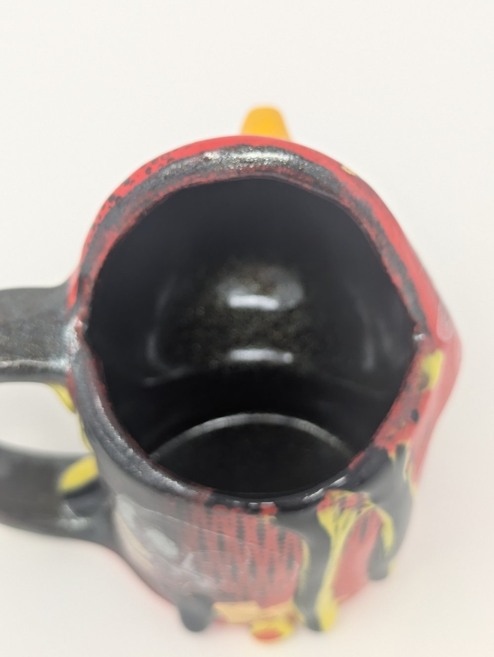 Image of Red and Black Zia Jug Mug