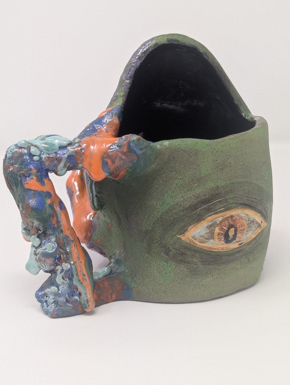 Image of Witch Hands Eyeball Jug Mug