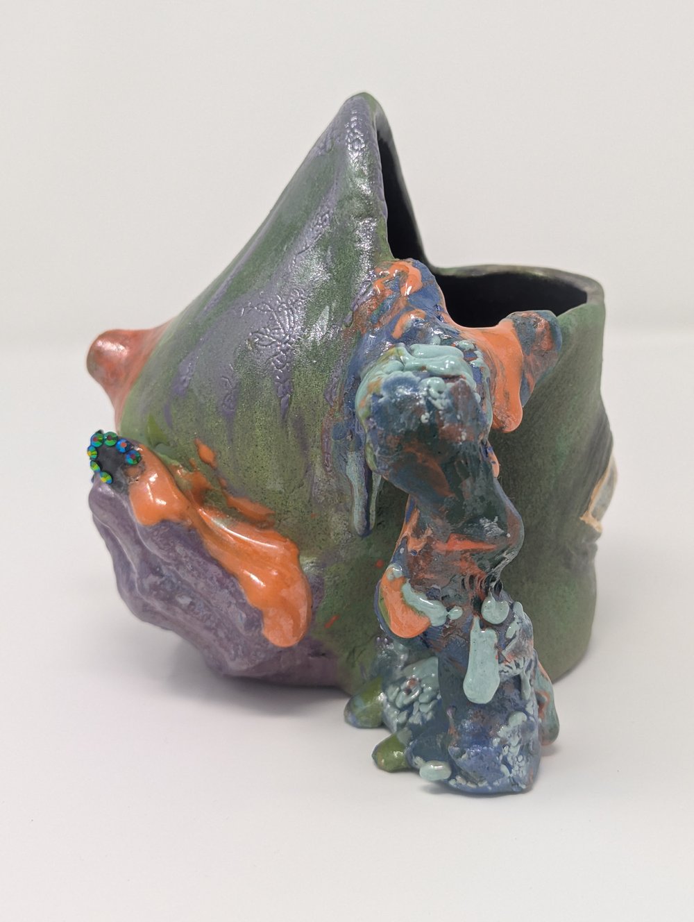 Image of Witch Hands Eyeball Jug Mug