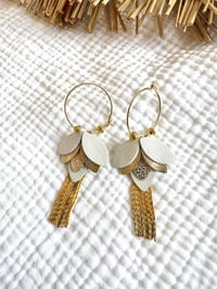 Boucles NINON Blanc