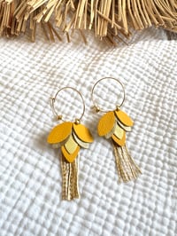 Boucles NINON Jaune