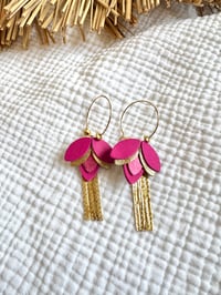 Boucles NINON Rose