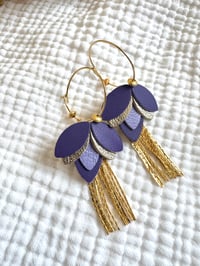 Boucles NINON Violet