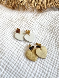 Boucles SIXTINE Blanc / Or