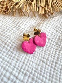 Boucles SIXTINE Rose