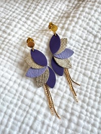Image 1 of Boucles SALOME Violet