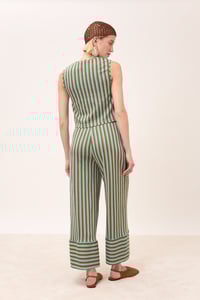 Image 3 of PANTALONE PRISCILLA RIGHETTE MULTI ARGENTO