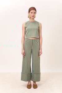 Image 2 of PANTALONE PRISCILLA RIGHETTE MULTI ARGENTO